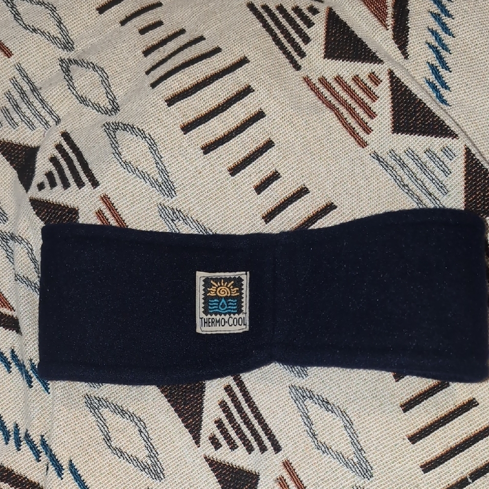 Women's Navy Headband - Picture 3 of 6